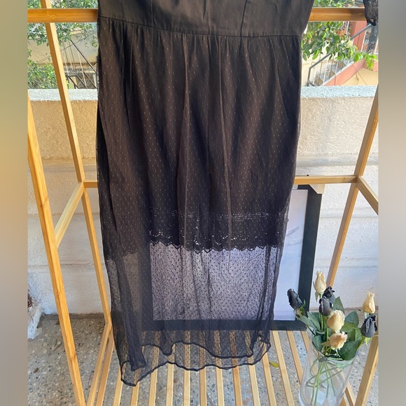 Elle Marvel Black Lace Dress. Size-S. - Picture 9 of 16